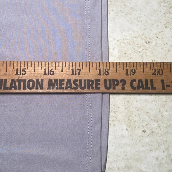 Stradivarius Womens Long Sleeve Open Back Top Light Gray Size L Holiday Party - Picture 5 of 7